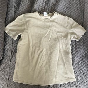 Cream woven Zara men’s medium cream shirt